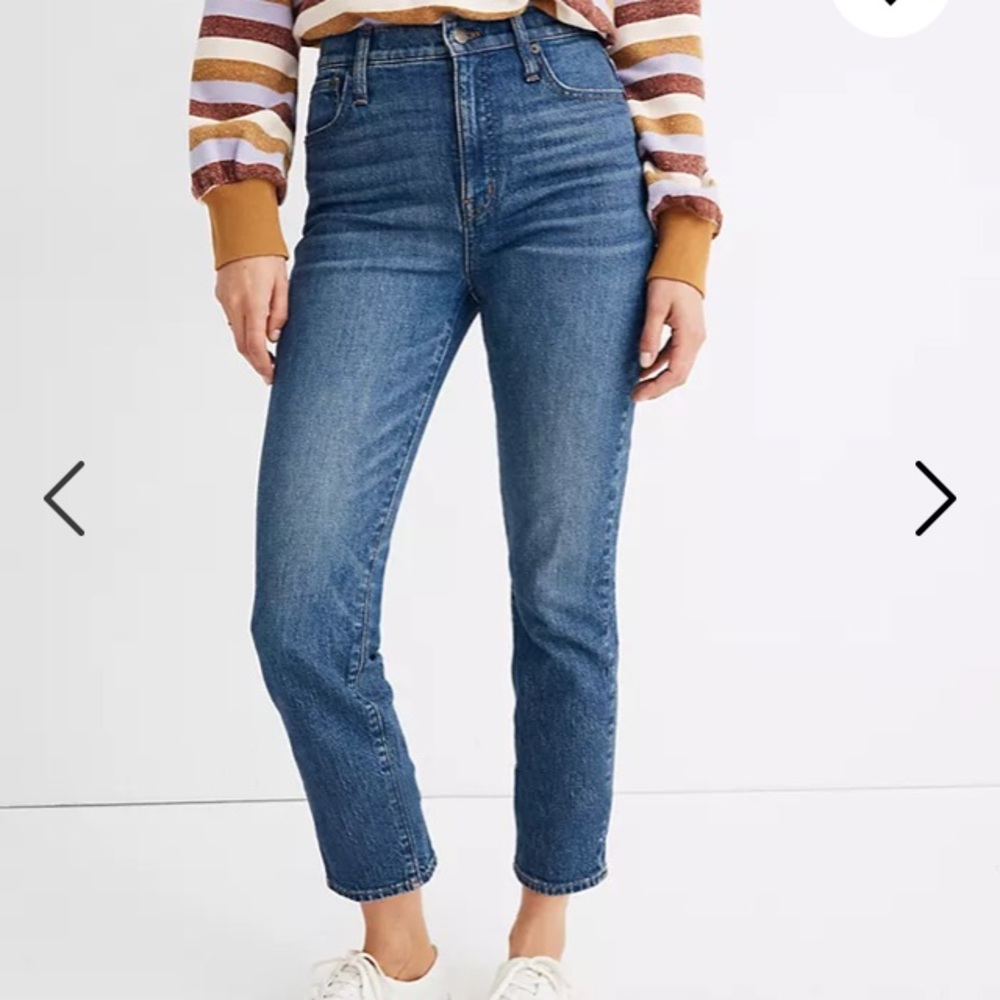 Madewell classic straight jean size 30